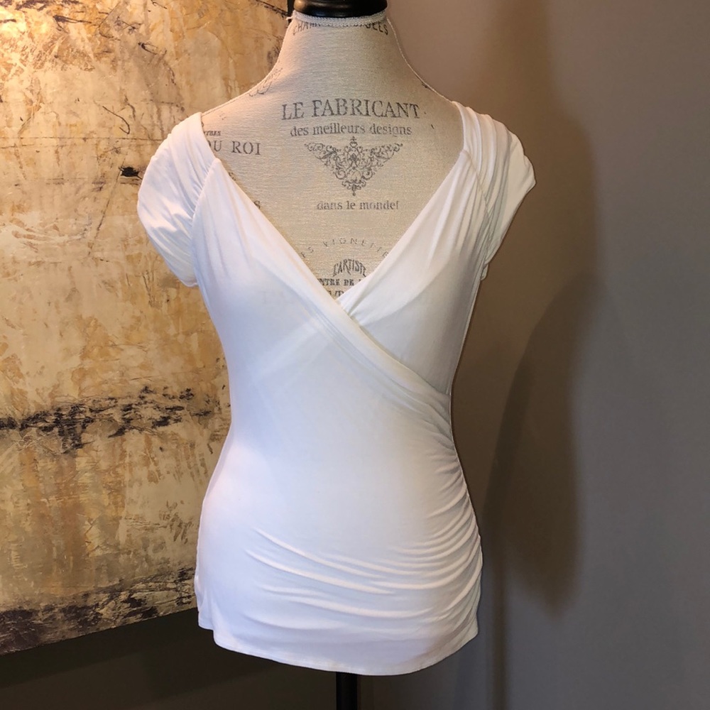 White House Black Market Reversible Top